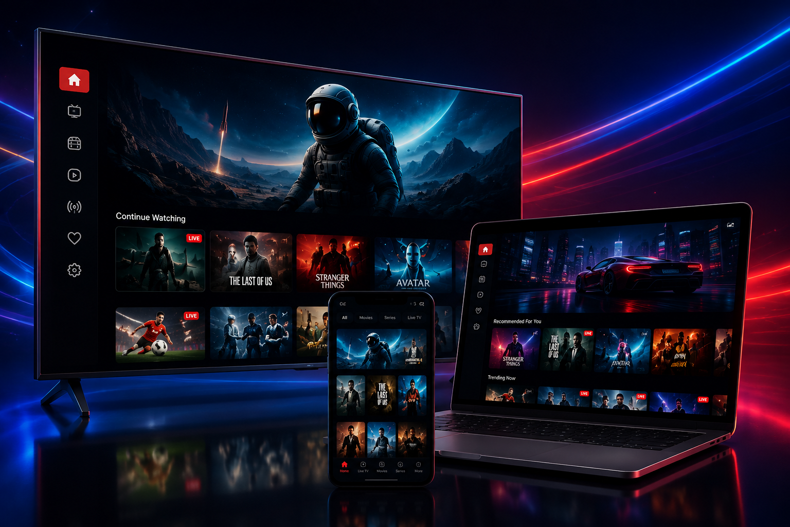 OTT Platform Management for Web, Android, iOS and TV Apps by Expert IT Solution